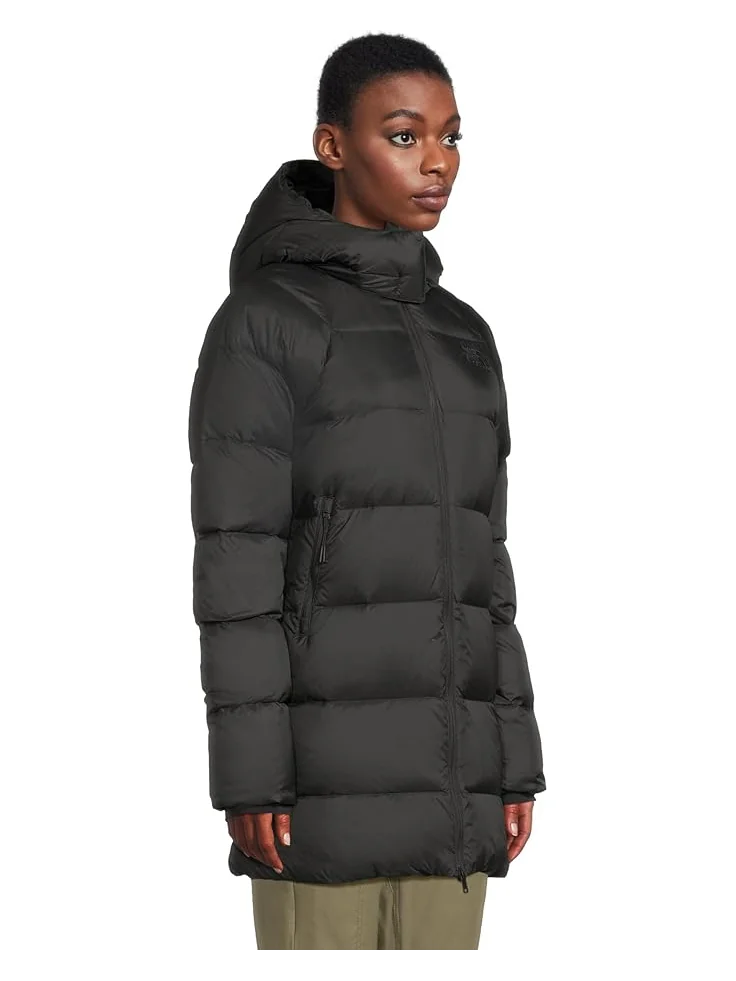 Женская утепленная парка с капюшоном The North Face Hydrenalite City Down — 2