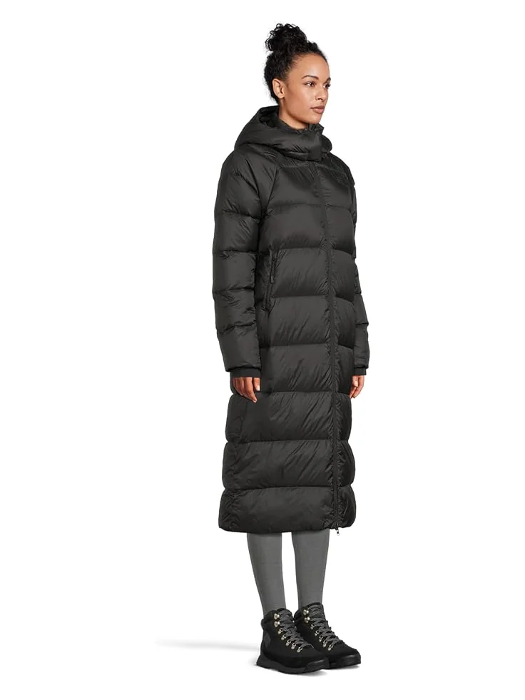 Женская удлиненная пуховая парка с капюшоном The North Face Hydrenalite City — 2