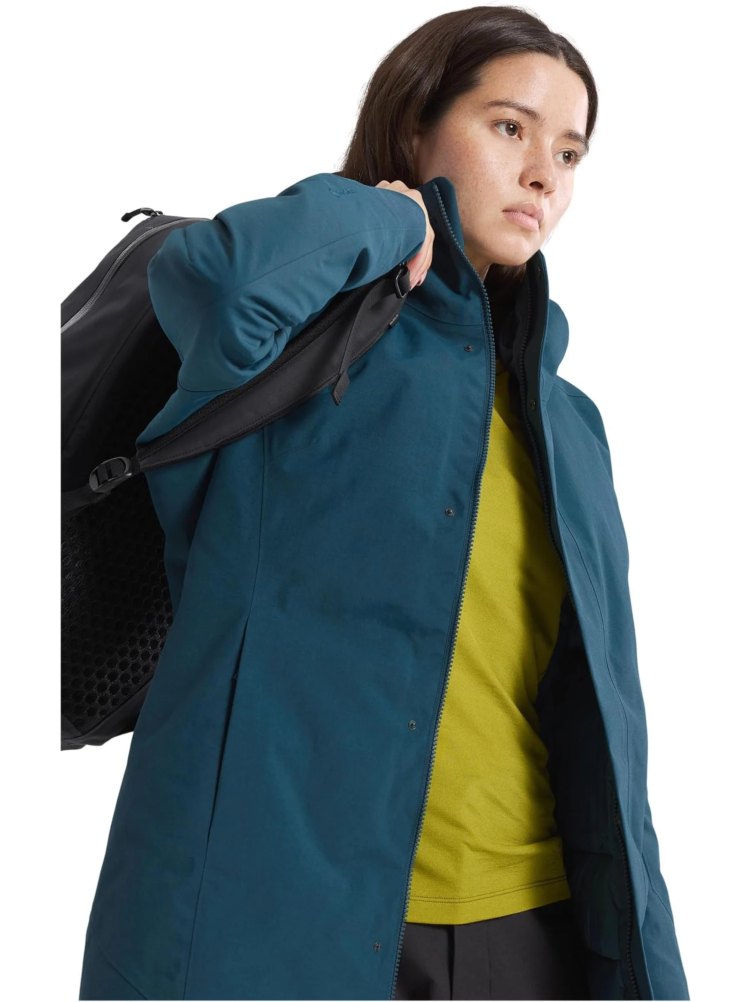 Женская парка Patera Arc'teryx — изображение 5 из 5, черно-синий