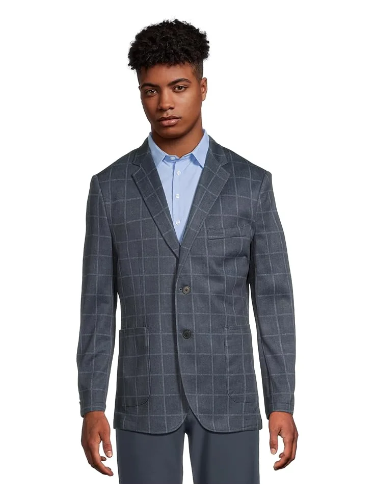 Мужской пиджак в клетку Johnston & Murphy Unlined Plaid — 1