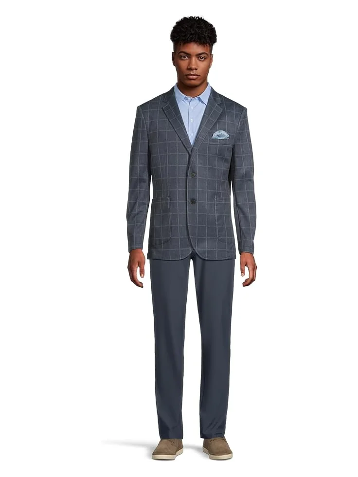 Мужской пиджак в клетку Johnston & Murphy Unlined Plaid — 5