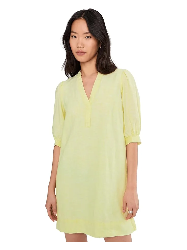 Женское платье Lilly Pulitzer Mialeigh с рукавом три четверти из льна — 1