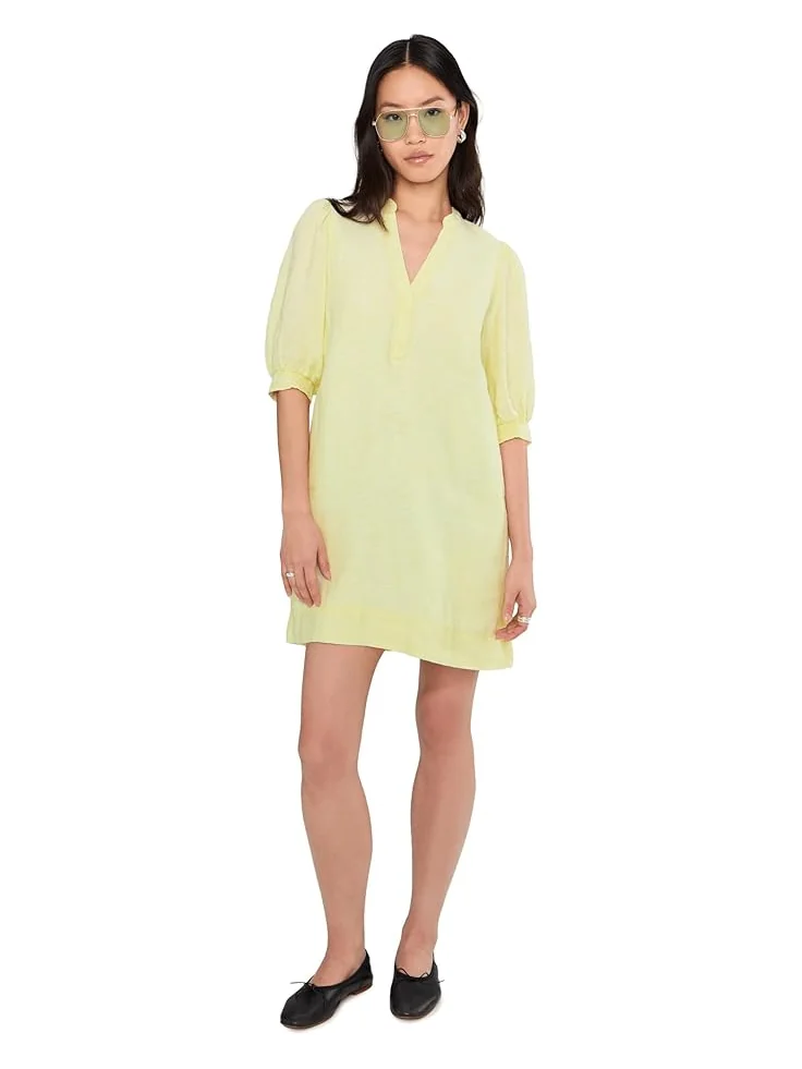 Женское платье Lilly Pulitzer Mialeigh с рукавом три четверти из льна — 2