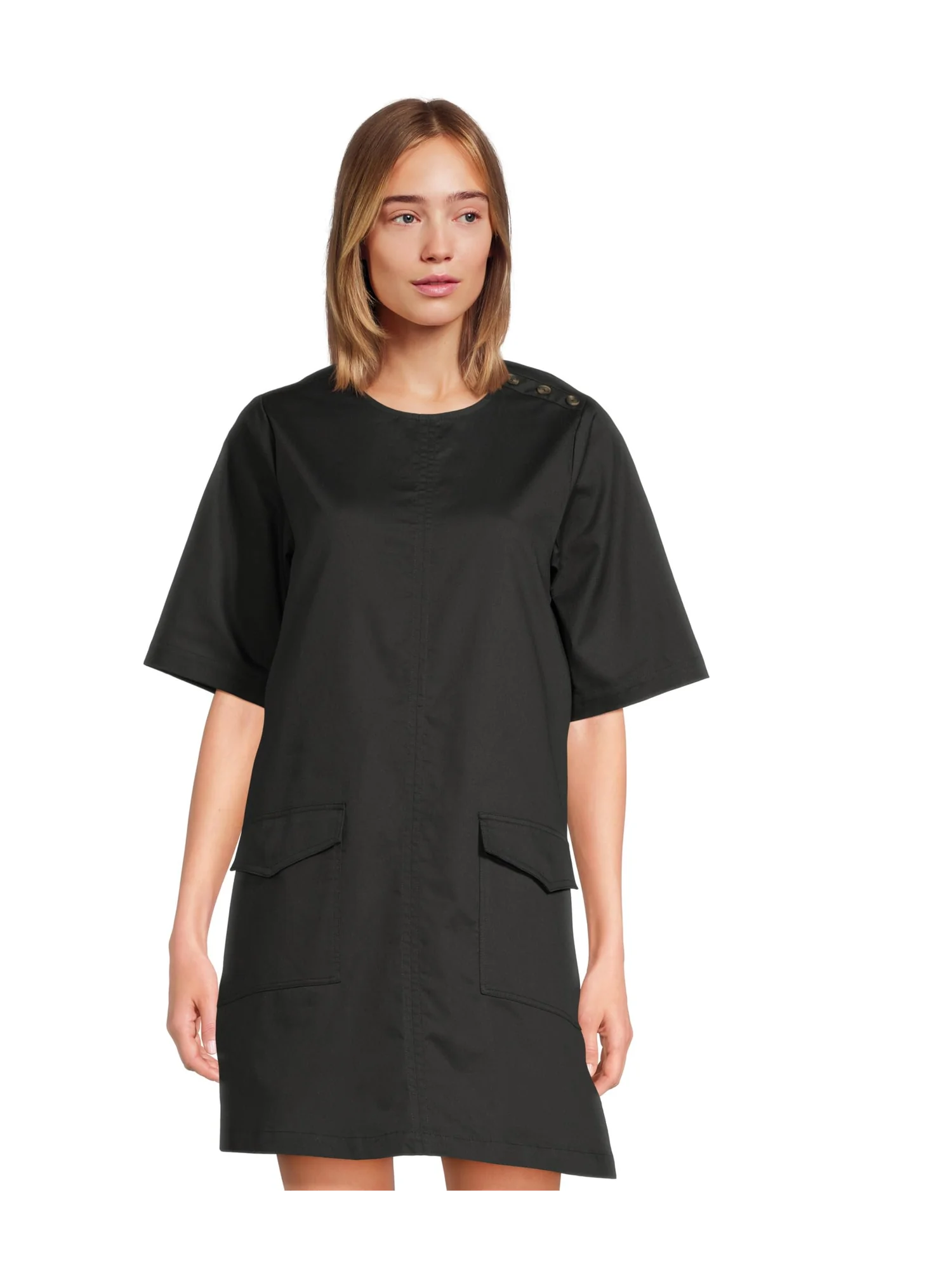 Платье Barbour Barbour Luna Mini Dress — изображение 1 из 5, черный