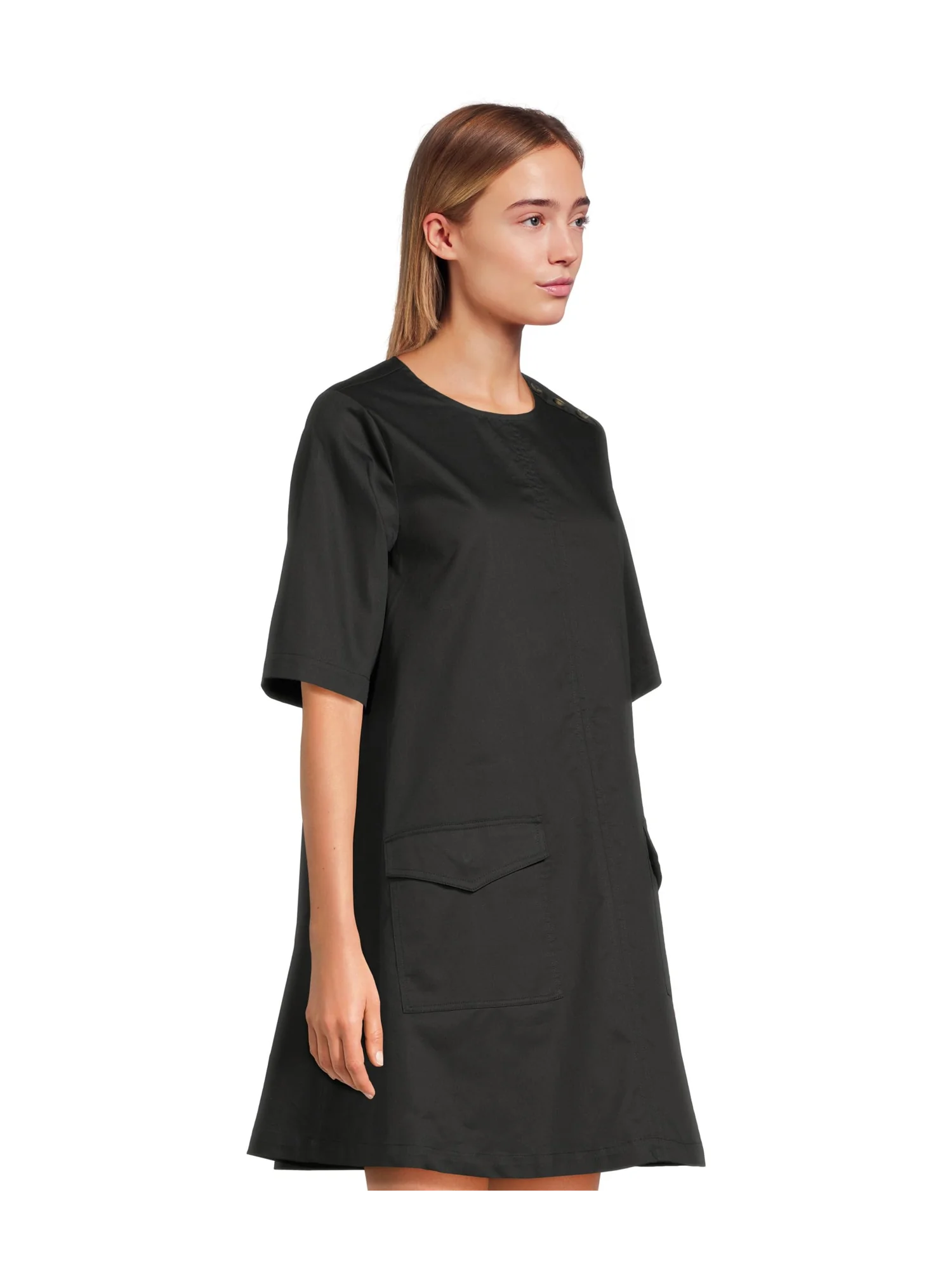 Платье Barbour Barbour Luna Mini Dress — изображение 2 из 5, черный
