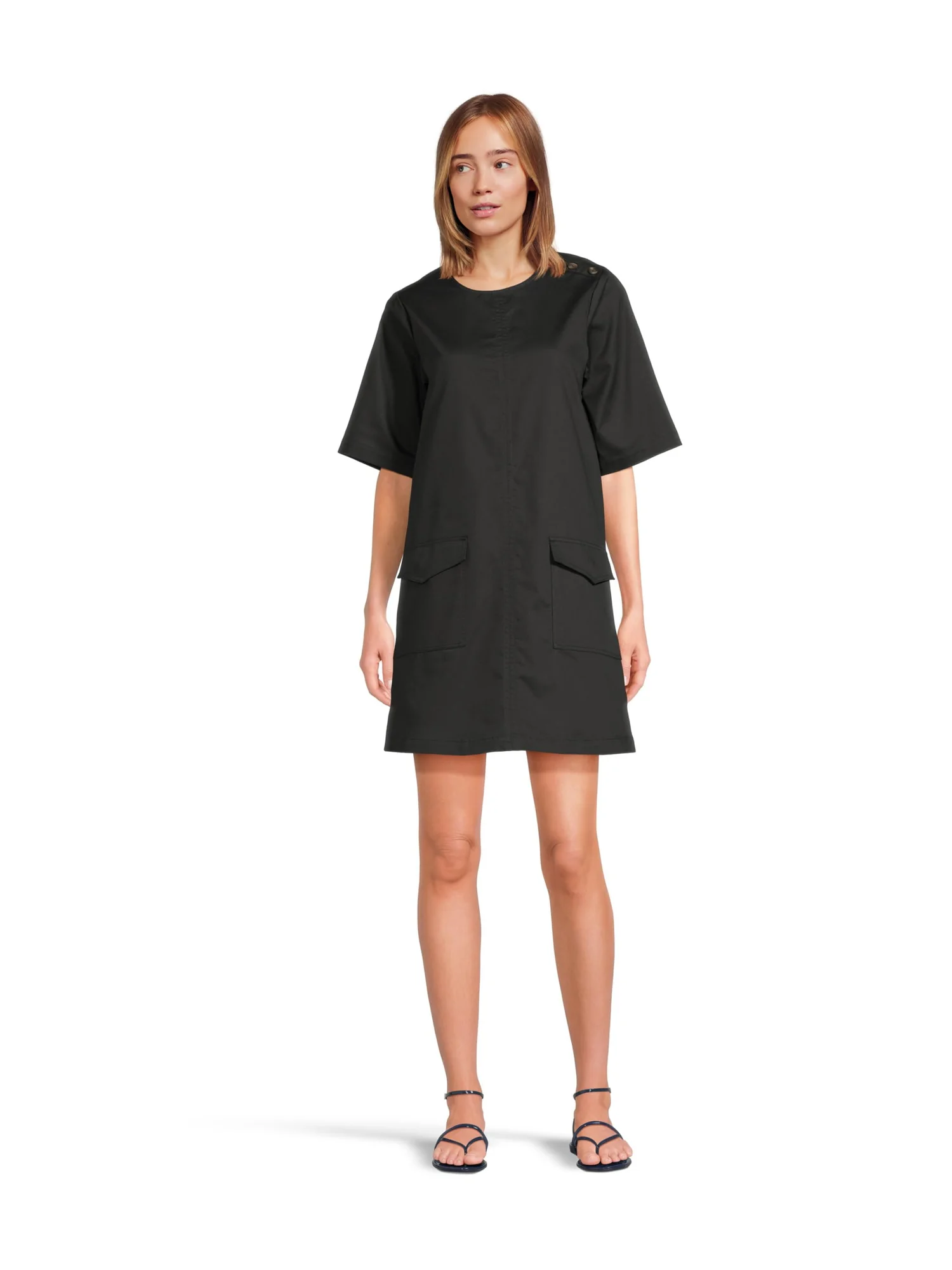 Платье Barbour Barbour Luna Mini Dress — изображение 5 из 5, черный
