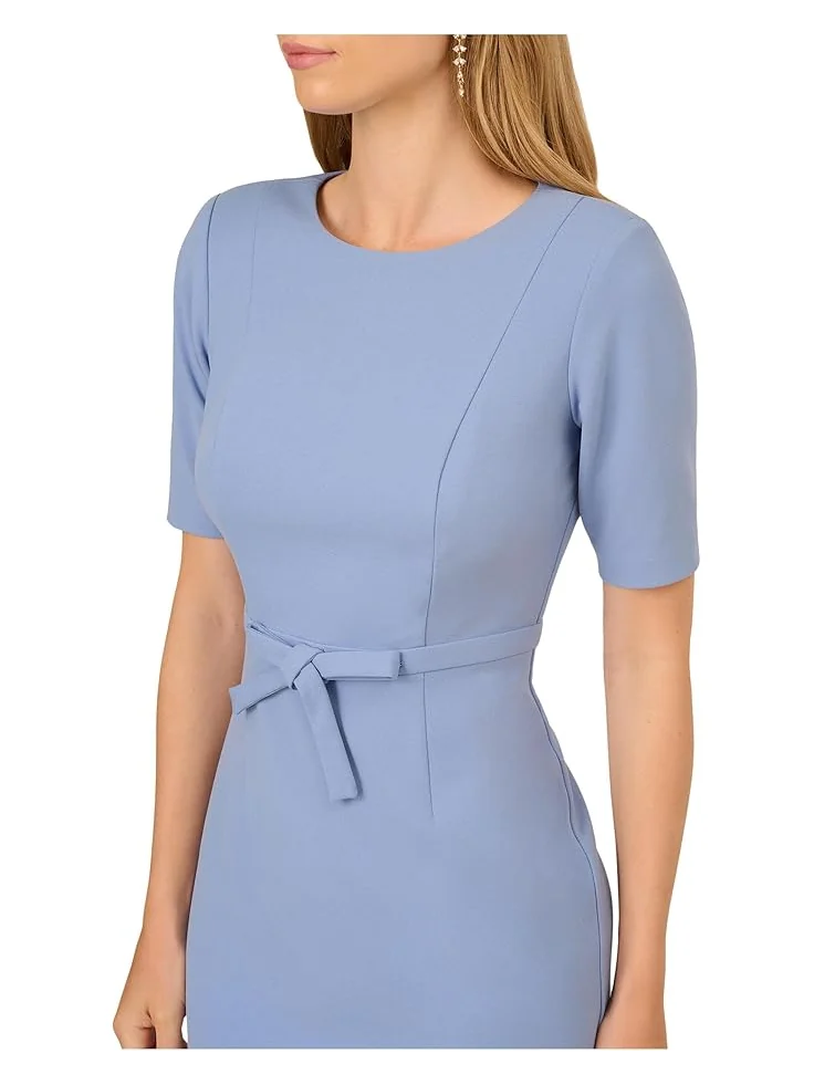 Женское платье Adrianna Papell Mini Bow Front Sheath — 3