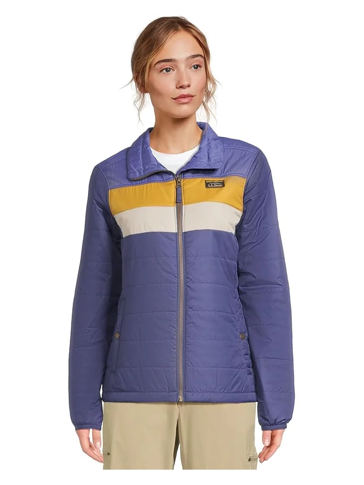 Женская куртка-пуховик L.L.Bean Mountain Classic Color-Block — 1