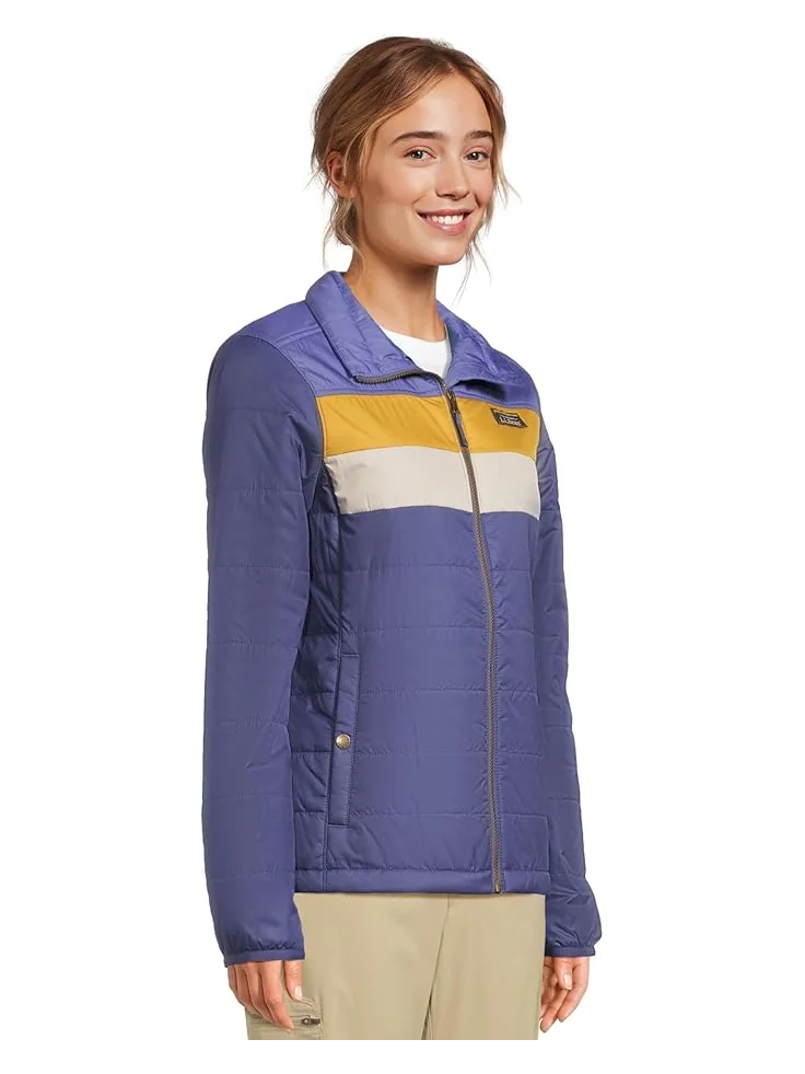 Женская куртка-пуховик L.L.Bean Mountain Classic Color-Block — 2