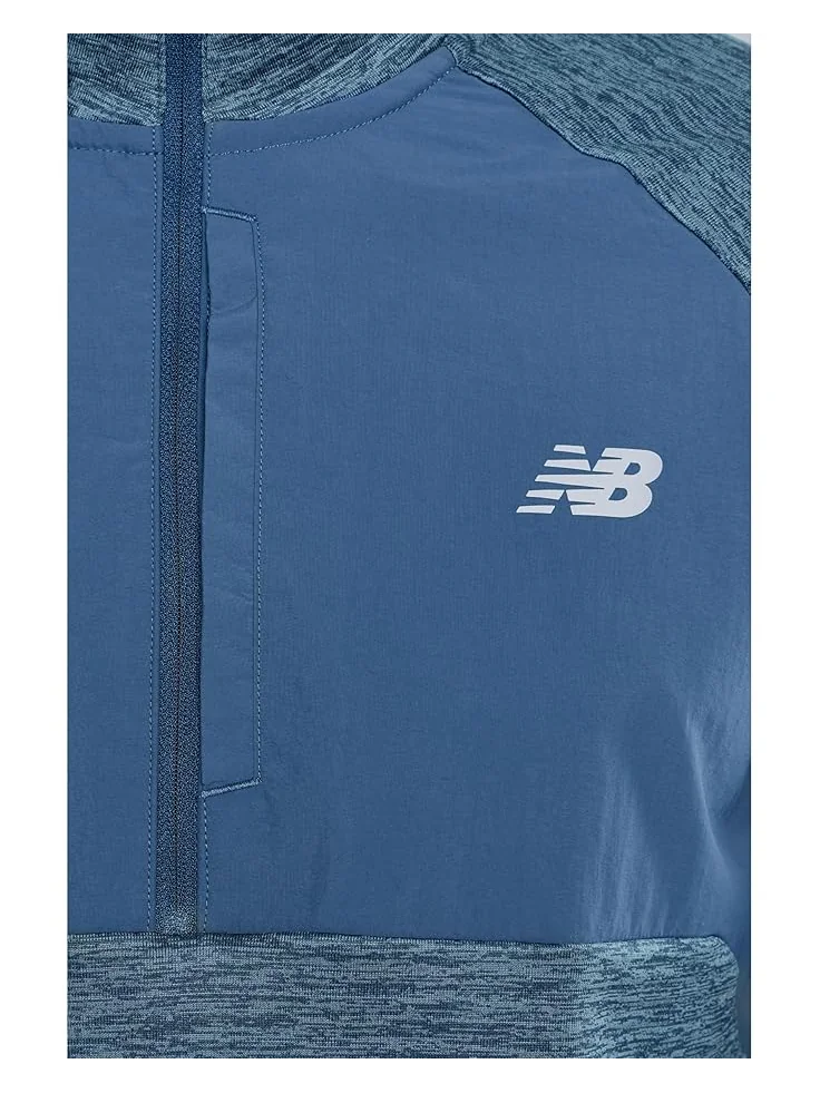 Мужская толстовка New Balance Athletics Heat Grid 1/2 Zip — 5