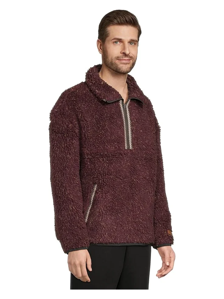 Мужской худи UGG Uggbraid Confetti Half Zip, Wild Grape — 2