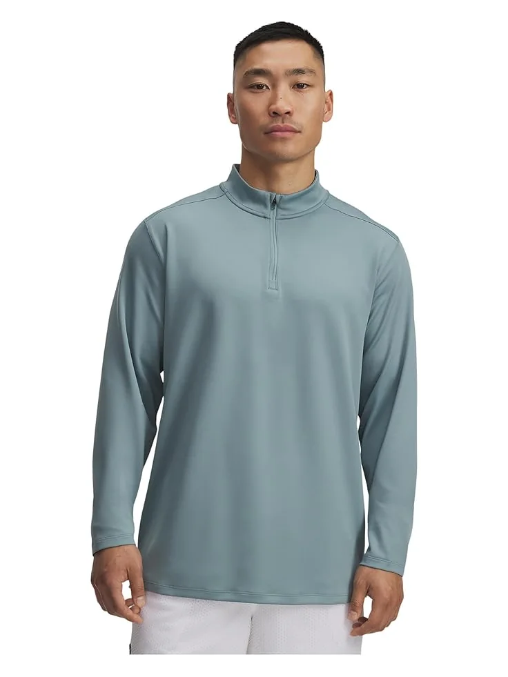 Мужской худи Under Armour Motion 1/4 Zip, Serpentine/Serpentine — 1