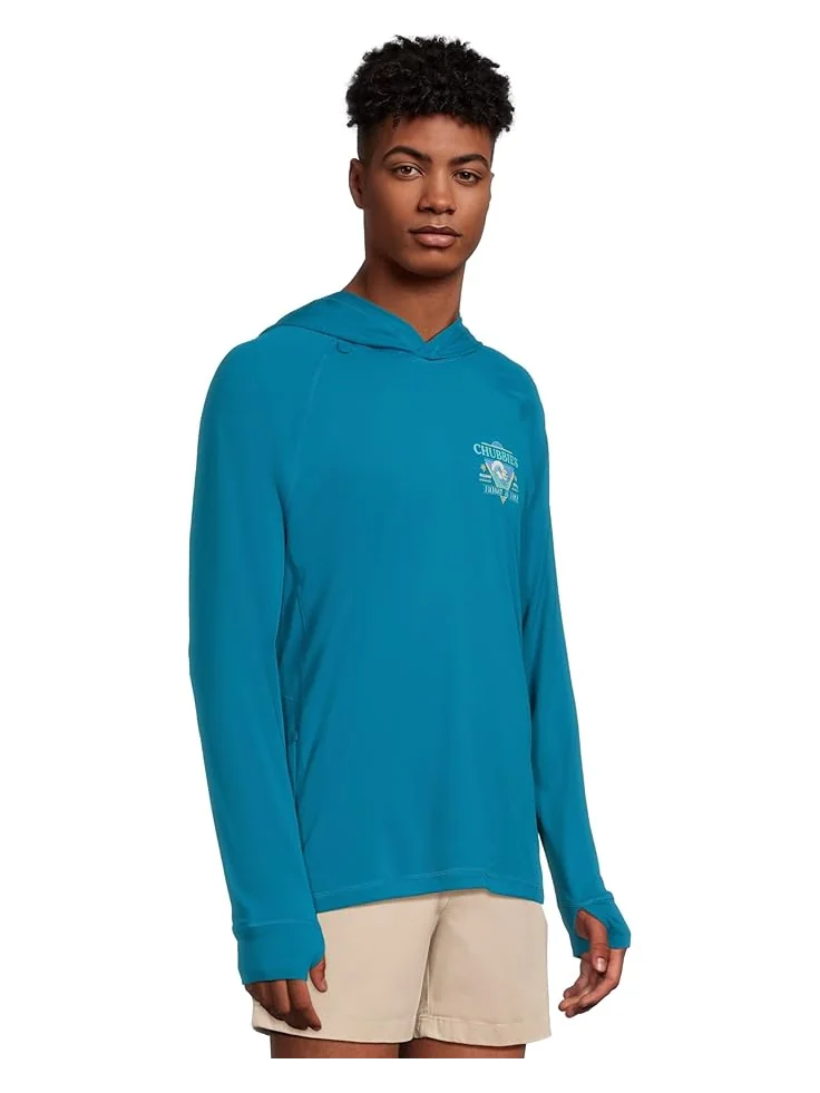 Мужская толстовка с капюшоном Chubbies The Boardwalk Emporer (Sun Hoodie) — 2