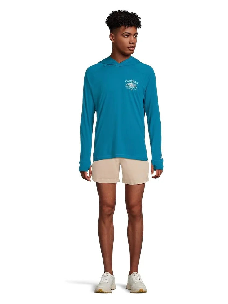 Мужская толстовка с капюшоном Chubbies The Boardwalk Emporer (Sun Hoodie) — 5