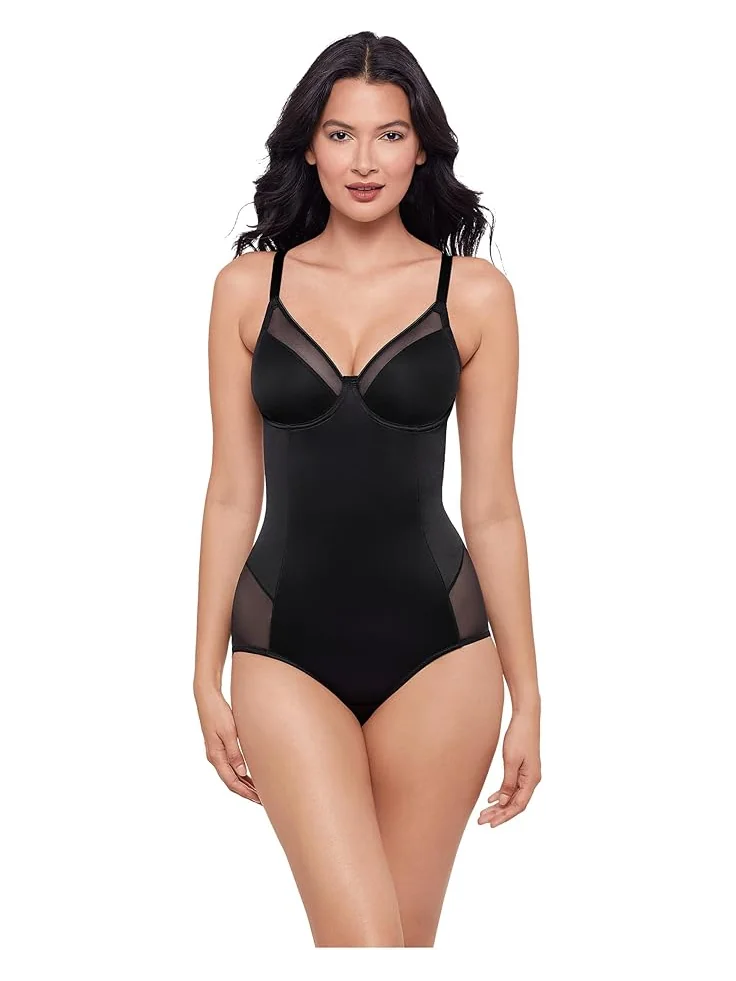Женское белье и интимная одежда Miraclesuit Shapewear Sexy Sheer Shaping Bodysuit — 1