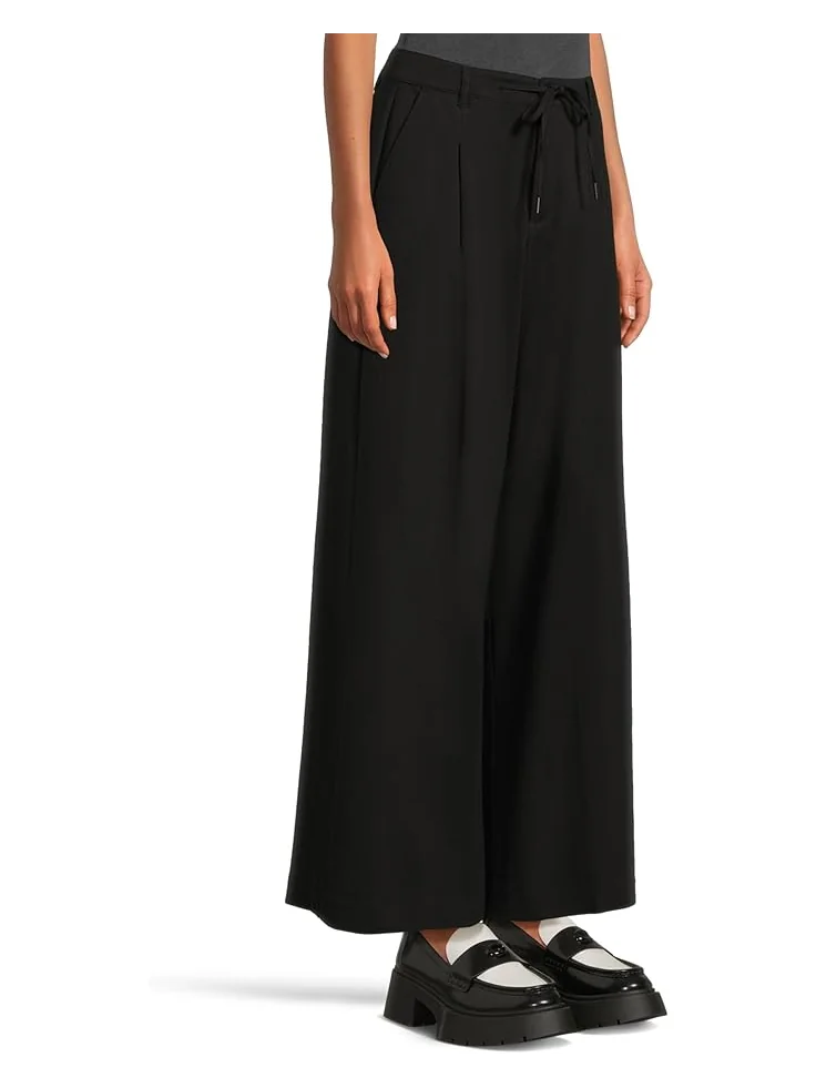 Женские брюки Liverpool Los Angeles Petite High-Rise Wide Leg Pleated — 2