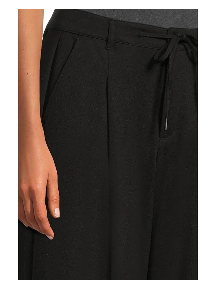 Женские брюки Liverpool Los Angeles Petite High-Rise Wide Leg Pleated — 4