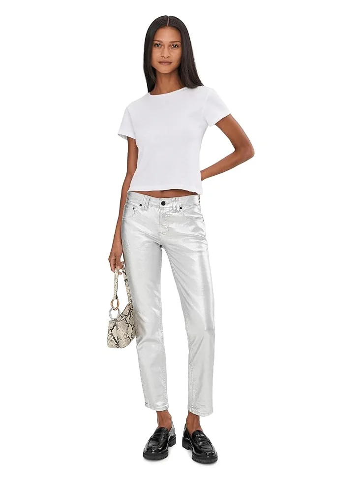 Женские брюки Free People Oracle Metallic — 2