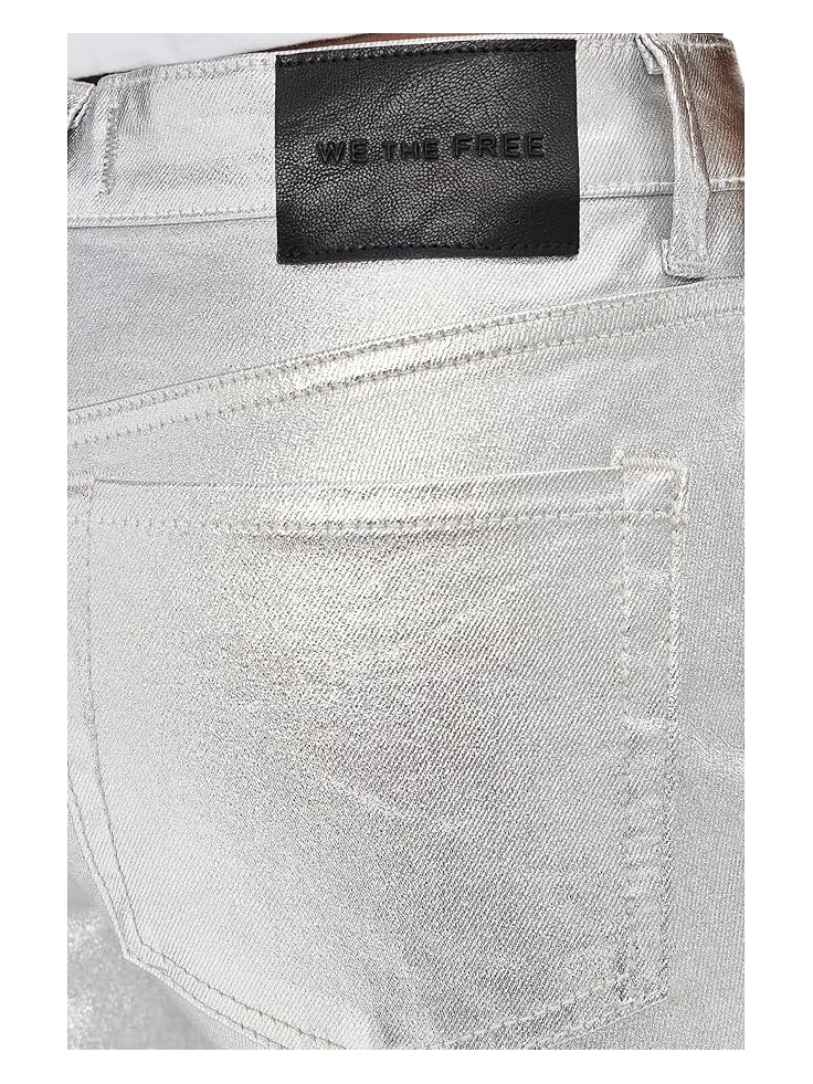 Женские брюки Free People Oracle Metallic — 5