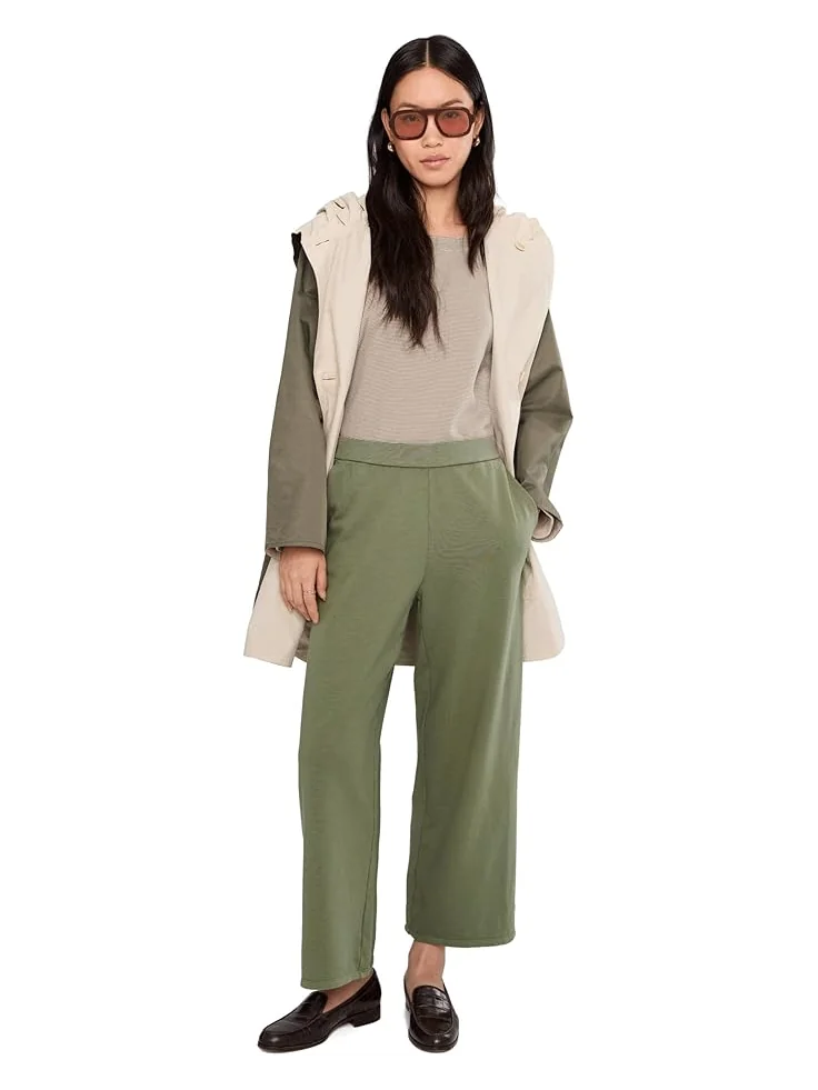 Женские брюки Eileen Fisher Garment Dyed Terry Wide Ankle — 2