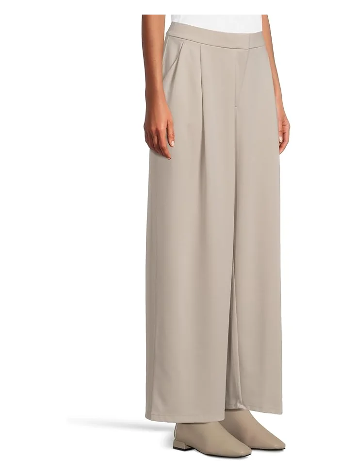 Женские брюки Eileen Fisher Lightweight Ponte Pleat Front — 2
