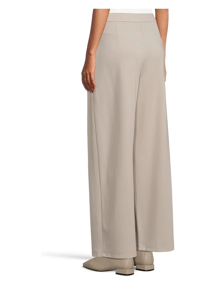 Женские брюки Eileen Fisher Lightweight Ponte Pleat Front — 3
