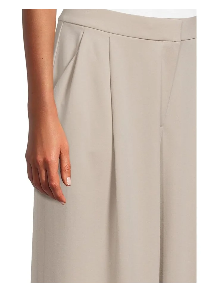 Женские брюки Eileen Fisher Lightweight Ponte Pleat Front — 4