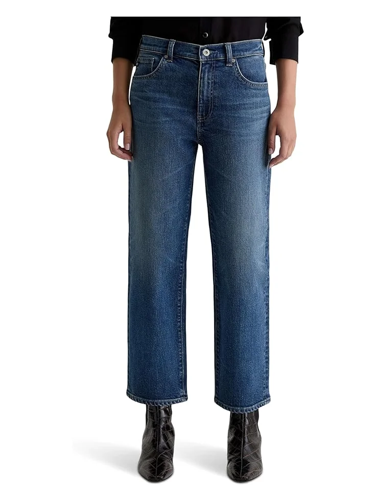 Женские джинсы AG Jeans Brinley Mid Rise Straight, Hotel California — 1