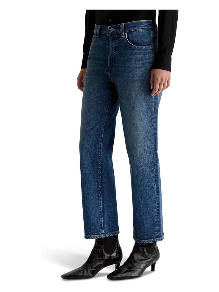 Женские джинсы AG Jeans Brinley Mid Rise Straight, Hotel California — 3