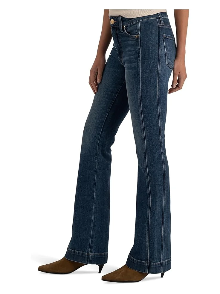 Женские джинсы KUT from the Kloth Natalie High-Rise Bootcut Side Inset-Wide Hem, Choice — 2