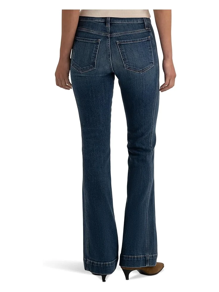 Женские джинсы KUT from the Kloth Natalie High-Rise Bootcut Side Inset-Wide Hem, Choice — 3
