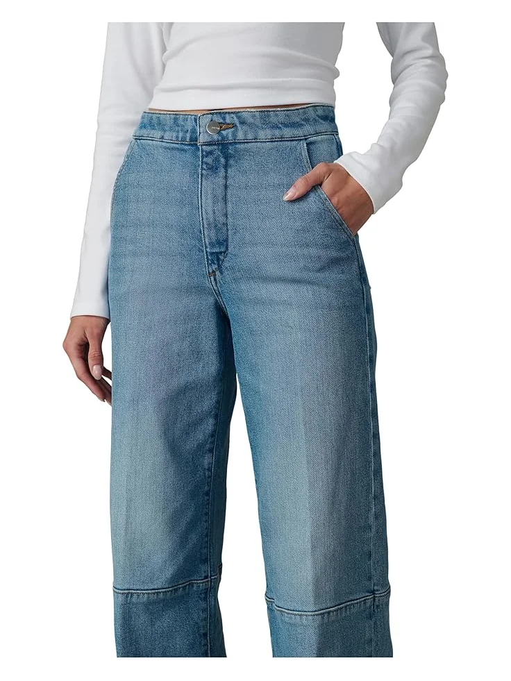 Женские джинсы Joe's Jeans The Seamed Mia Wide Leg, Miraculous — 4