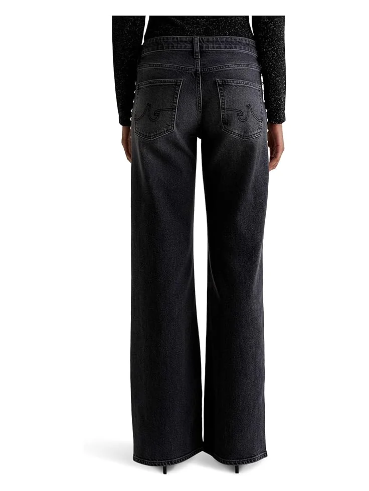 Женские джинсы AG Jeans Adria Low Rise Baggy Wide Leg, Immensity — 2