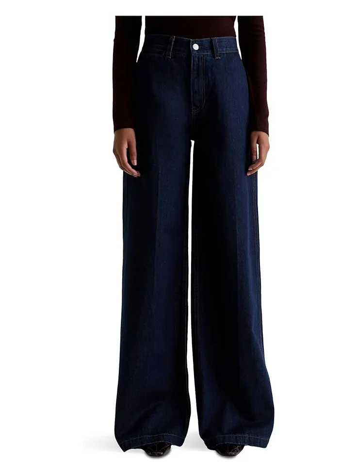 Женские джинсы AG Jeans Deven Ultra High Rise Wide Leg, Access — 1