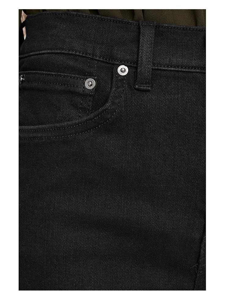 Женские джинсы Madewell Stretch Flare черные — 5