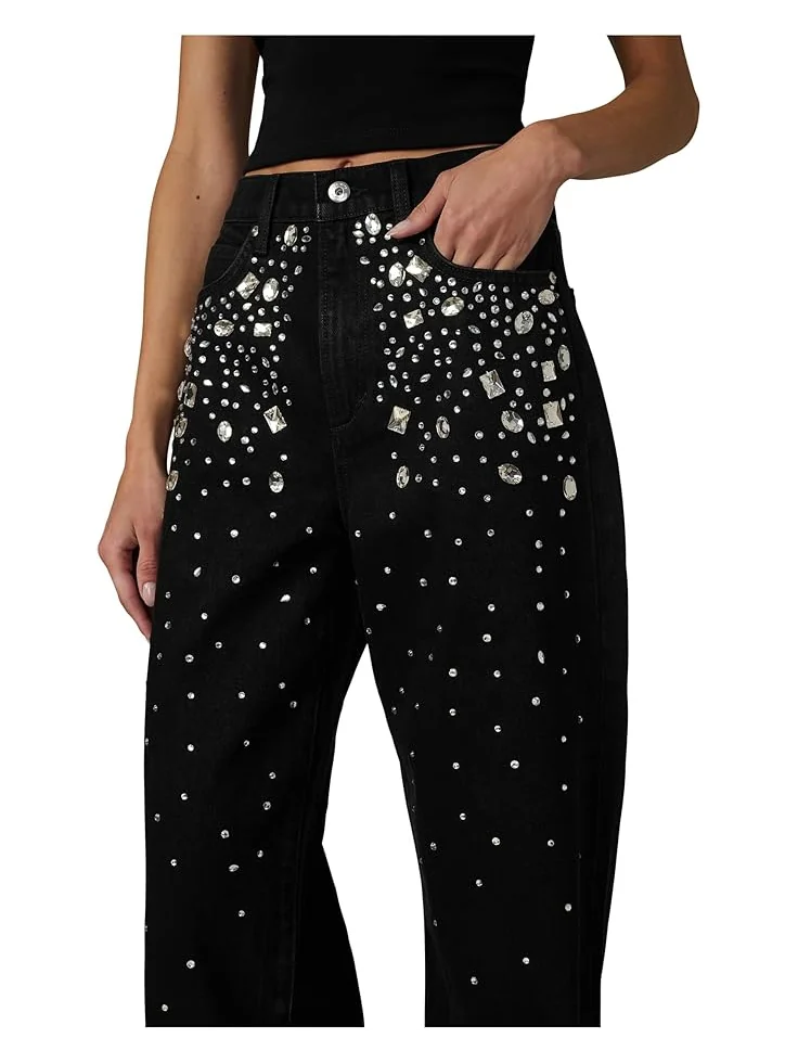 Женские джинсы Joe's Jeans The Harlowe Stone Embellished — 3