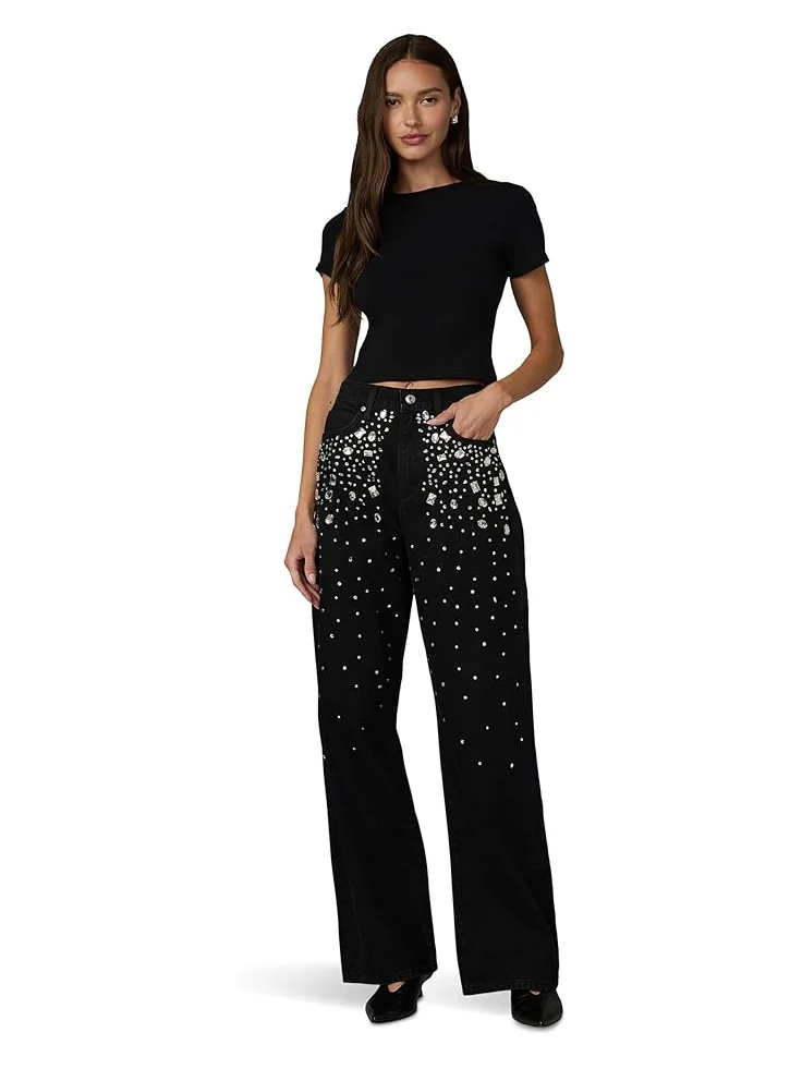 Женские джинсы Joe's Jeans The Harlowe Stone Embellished — 4