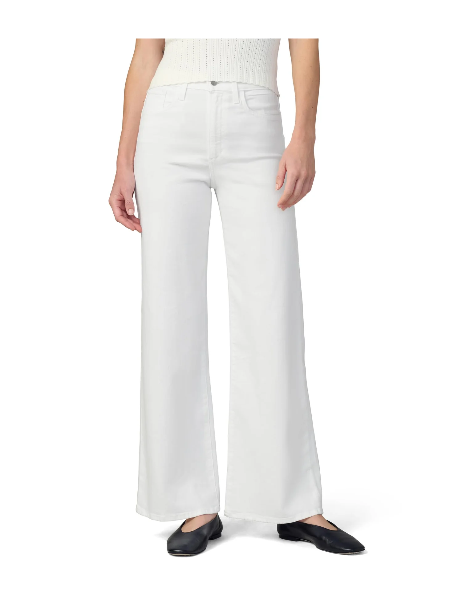 Джинсы Joe's Jeans The Mia Wide Leg Petite — изображение 1 из 5, белый
