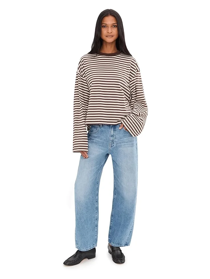 Женские джинсы AG Jeans Hattie High Rise Barrel — 2