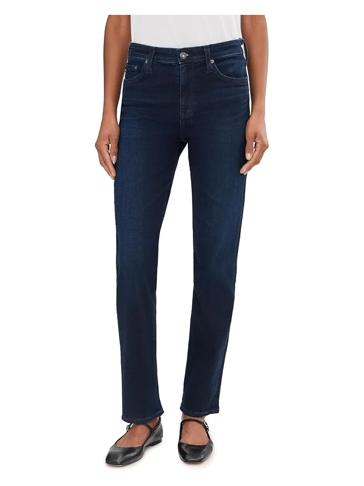 Женские джинсы AG Jeans Mari Mid Rise Slim Straight, 3 Years Gravity — 1