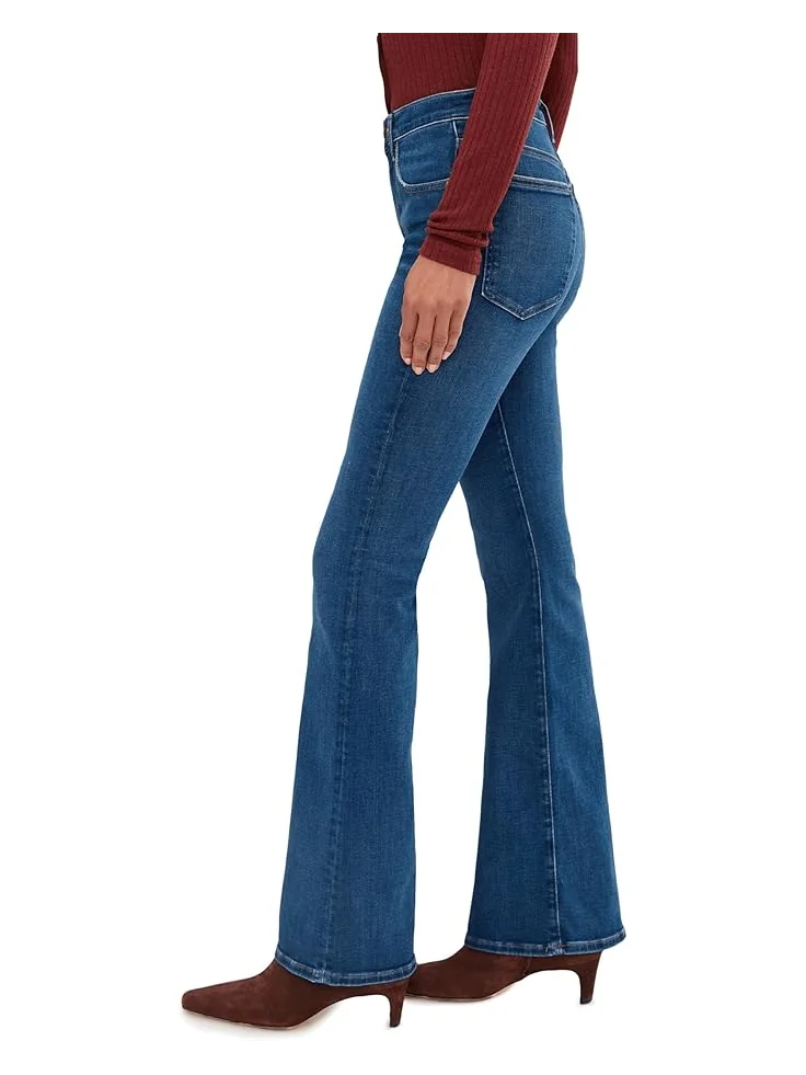 Женские джинсы Madewell Stretch Flare в цвете Carville Wash — 3