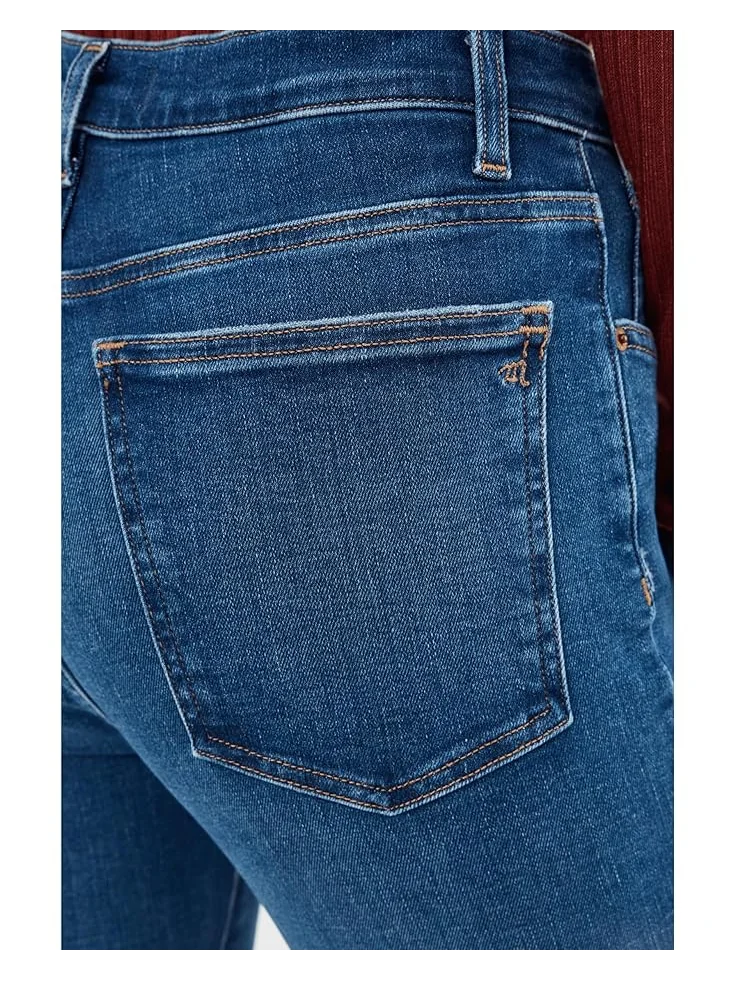 Женские джинсы Madewell Stretch Flare в цвете Carville Wash — 5