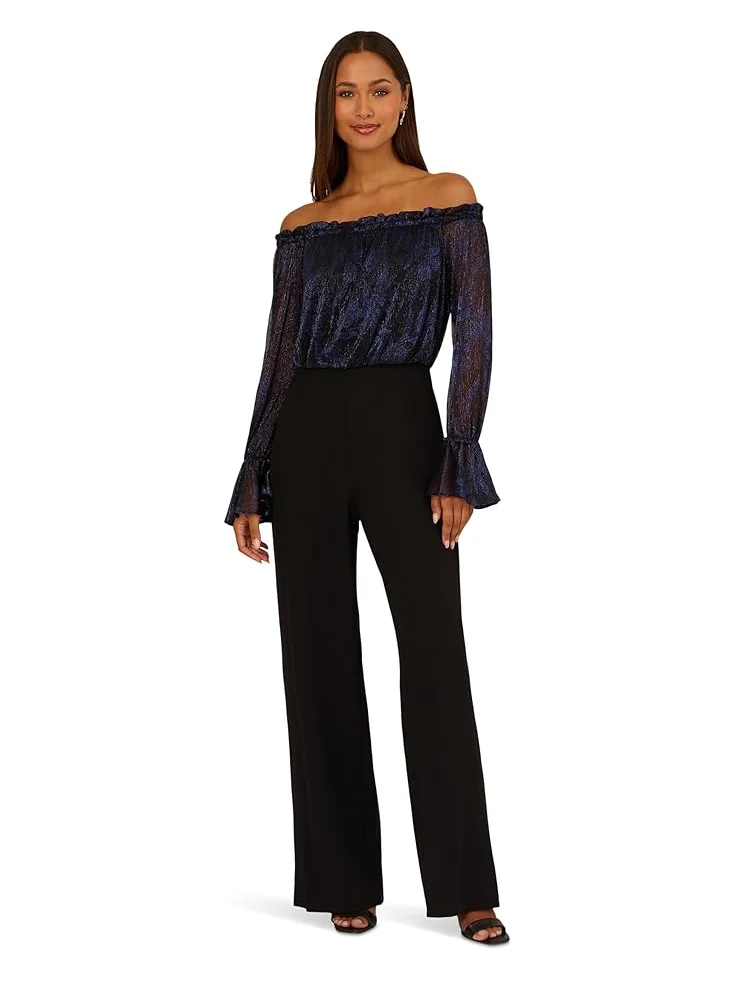 Женский комбинезон Adrianna Papell Crinkle Crepe — 1