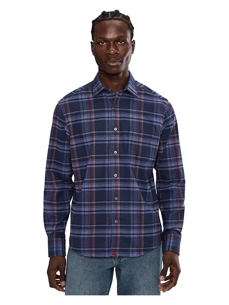 Мужская рубашка UNTUCKit Performance Flannel Blanchard — 1