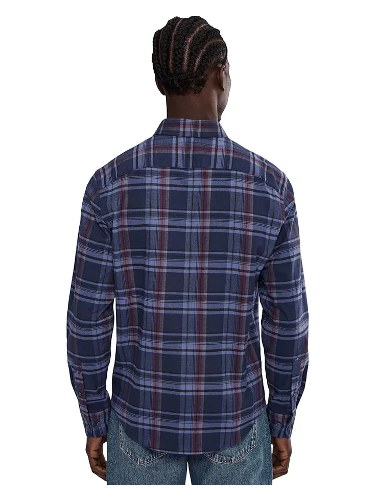 Мужская рубашка UNTUCKit Performance Flannel Blanchard — 4