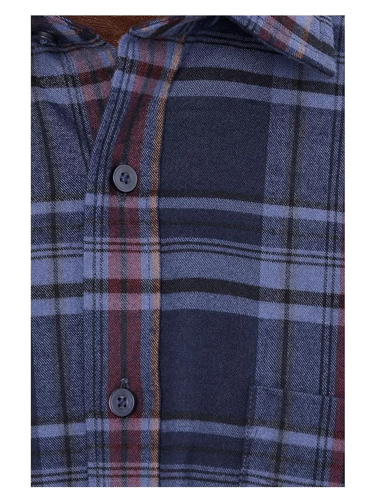 Мужская рубашка UNTUCKit Performance Flannel Blanchard — 5