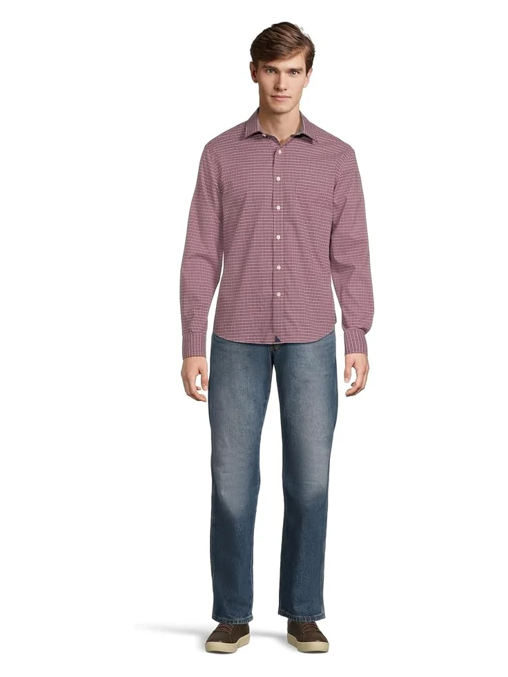 Мужская рубашка UNTUCKit Long Sleeve Performance Delune — 5