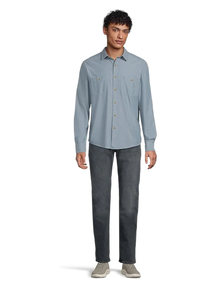 Мужская фланелевая рубашка UNTUCKit Long Sleeve Hemsworth — 5