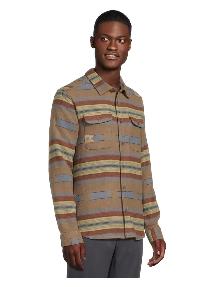 Мужская фланелевая рубашка RVCA Dayshift Blanket — 2