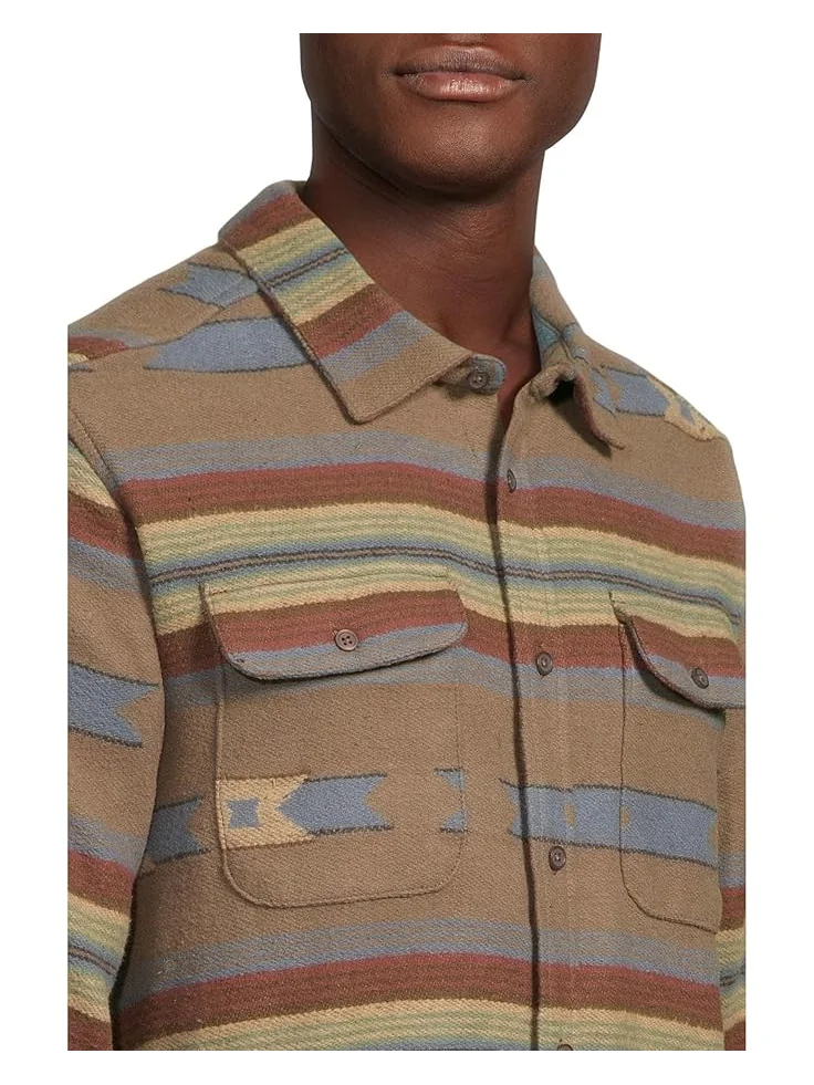 Мужская фланелевая рубашка RVCA Dayshift Blanket — 4